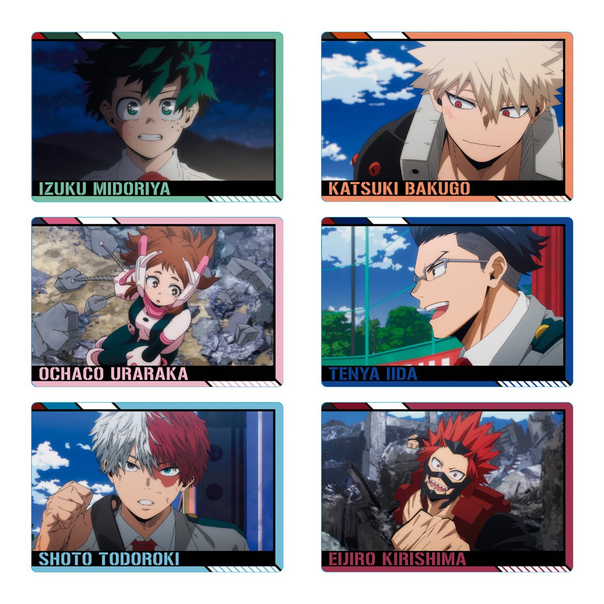 Bandai Anime [My Hero Academia] Card Soft Cookie (Set of 20) (Shokugan) imagen 2
