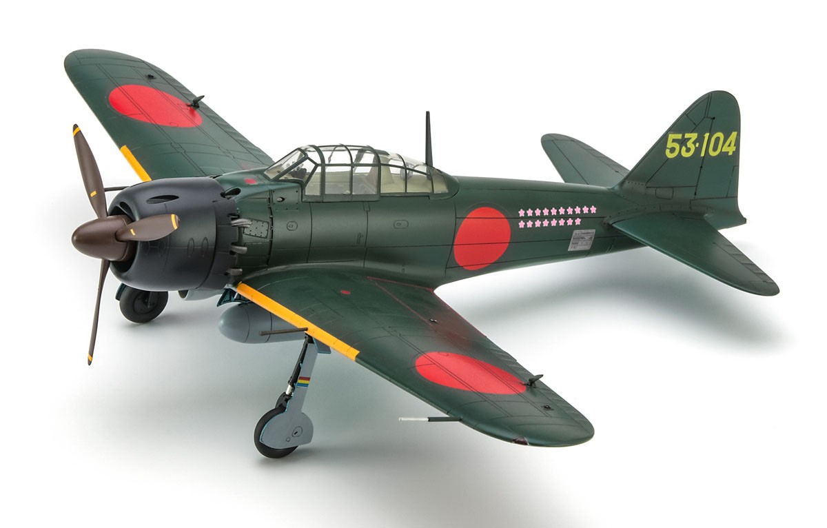 Hasegawa Mitsubishi A6M5 Zero Fighter Type 52 `Ace Pilot` w/figure (Plastic model) image 2