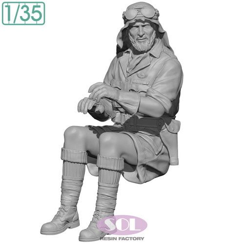 SOL Model WWII British SAS 1/4 Ton Patrol Car Raider (3D printed model kit) (Plastic model) image 3