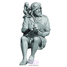 SOL Model WWII British SAS 1/4ton Patrol car Raider2 (3D printed model kit) (Plastic model)