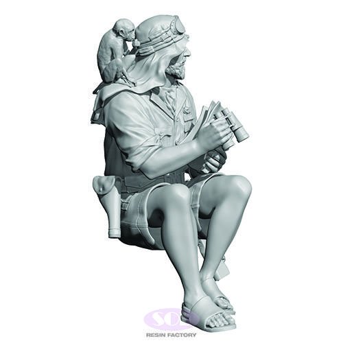 SOL Model WWII British SAS 1/4ton Patrol car Raider2 (3D printed model kit) (Plastic model) image 3