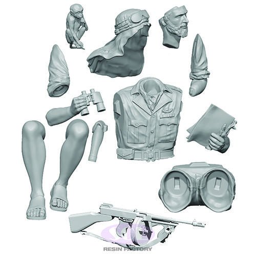 SOL Model WWII British SAS 1/4ton Patrol car Raider2 (3D printed model kit) (Plastic model) image 6