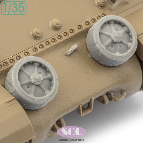 SOL Model Detail up parts 2 for M36 (For TAMIYA) (Plastic model) gambar 5