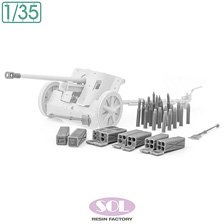 SOL Model 독일군 5cm 대전차포 Pak38용 디테일 업 세트 (타미야용) (프라모델)