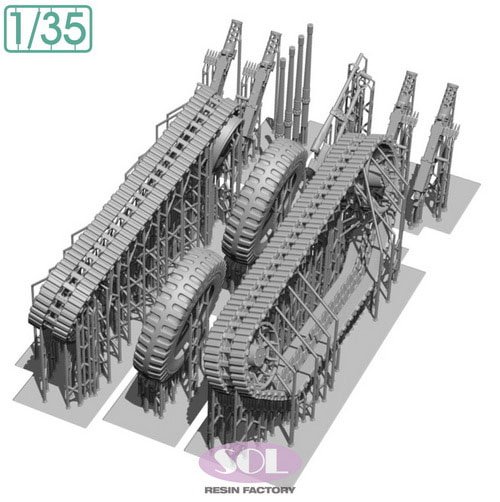 SOL Model Detaillierungs-Set für WWII U.S. Army M16 MG MC (für AFV CLUB) (Plastikmodell) Bild 6
