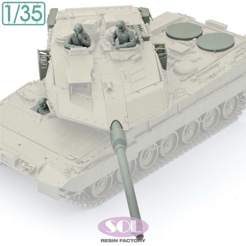 SOL Model Detail up set for Leopard 2A7V (for TAMIYA) (Plastic model) gambar 2