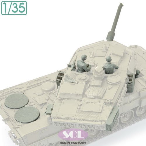 SOL Model Detail up set for Leopard 2A7V (for TAMIYA) (Plastic model) gambar 3