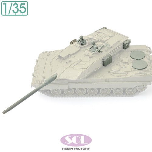 SOL Model Detail up set for Leopard 2A7V (for TAMIYA) (Plastic model) gambar 5