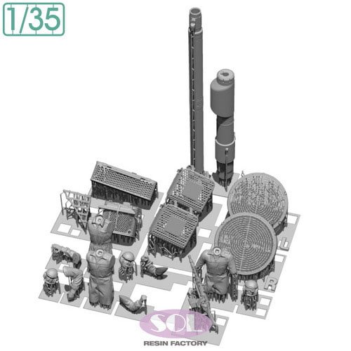 SOL Model Detail up set for Leopard 2A7V (for TAMIYA) (Plastic model) gambar 6
