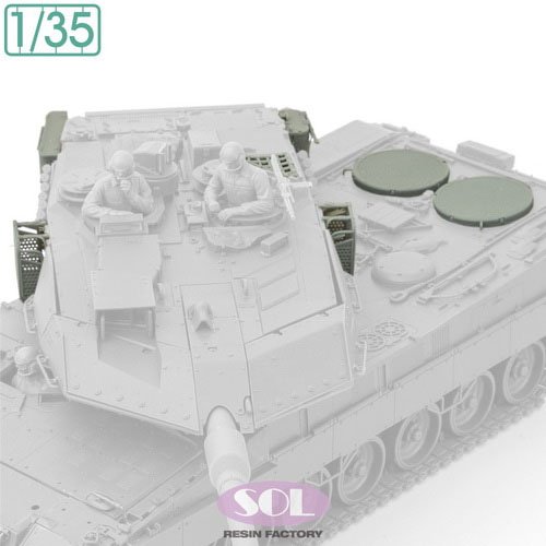 SOL Model 豹2A7V 细节升级蚀刻片 (田宫用) (塑料模型) 图片 2