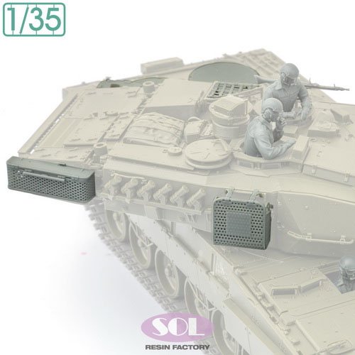 SOL Model 豹2A7V 细节升级蚀刻片 (田宫用) (塑料模型) 图片 4