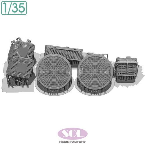 SOL Model 豹2A7V 细节升级蚀刻片 (田宫用) (塑料模型) 图片 6