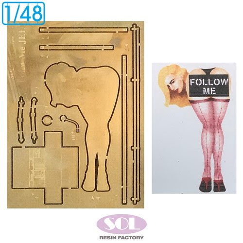 SOL Model 二战美军1/4吨4x4卡车 `FOLLOW ME` (全套件) (塑料模型) 图片 6