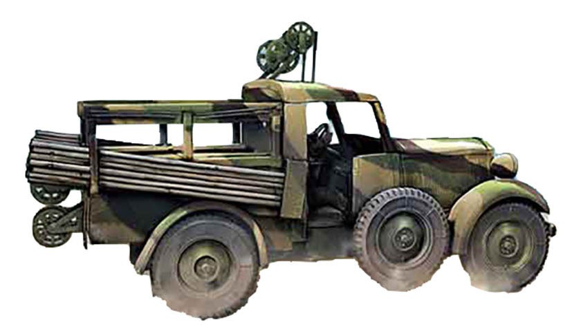 FTF ポーランド フィアット508/518 電話牽引車 (プラモデル) 画像 6