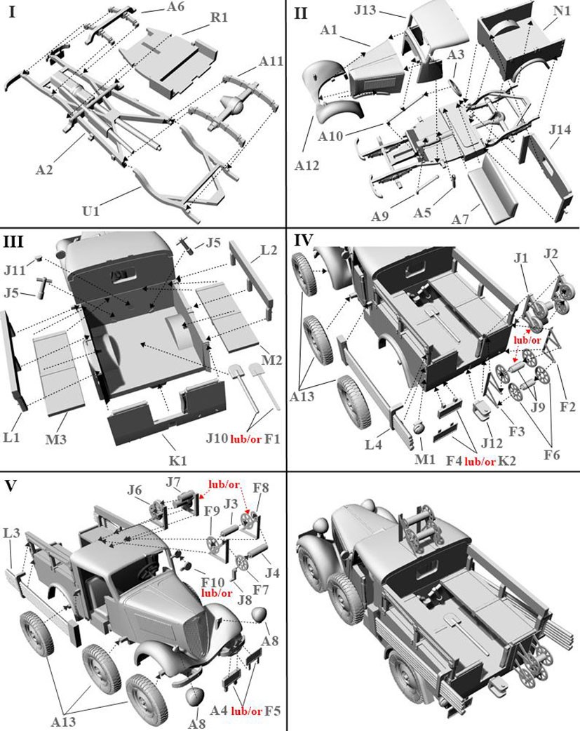 FTF ポーランド フィアット508/518 電話牽引車 (プラモデル) 画像 7