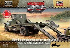 FTF Ursus A in the TK-3 Tank Transporter Version (Plastic model)