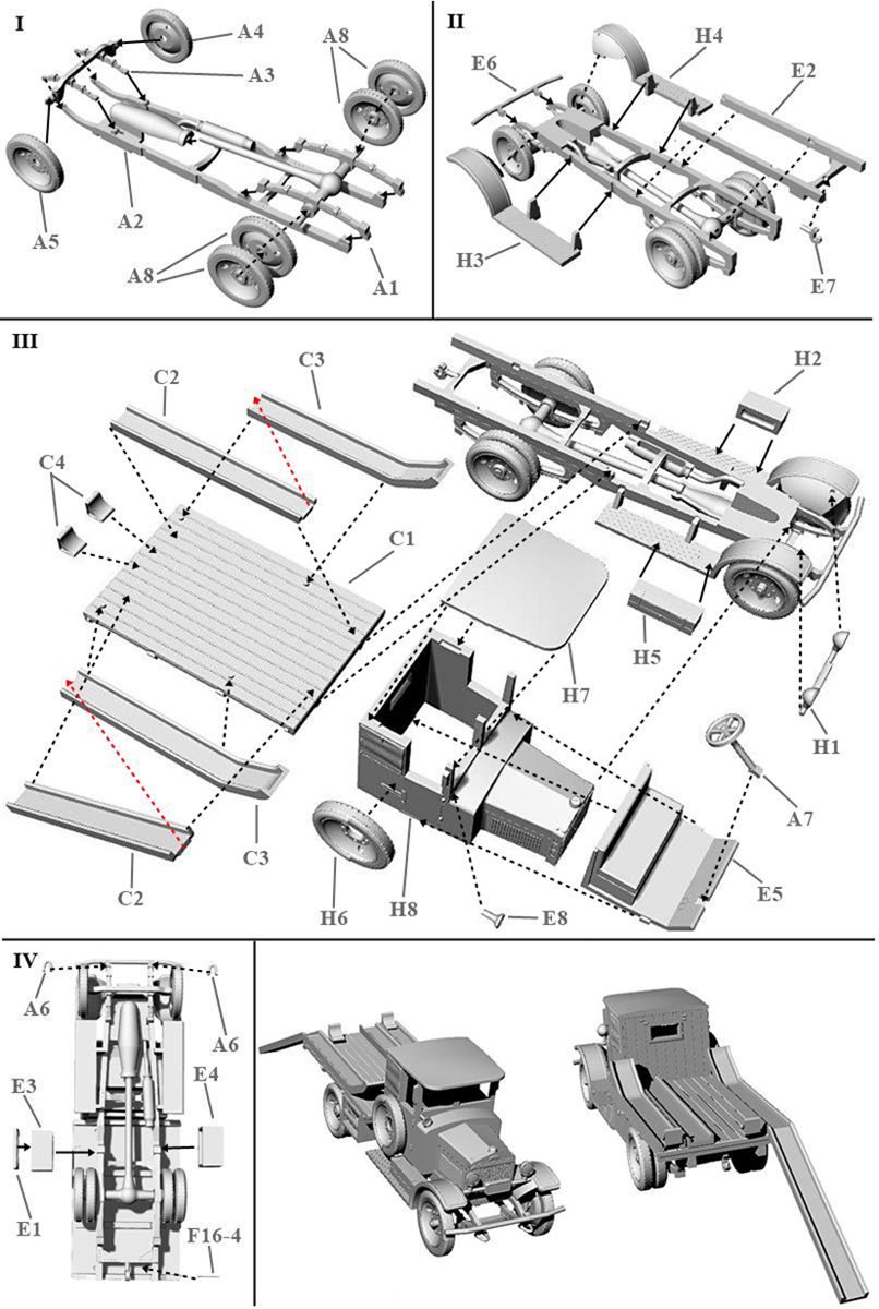 FTF ウルスス A TK-3 戦車運搬車仕様 (プラモデル) 画像 7