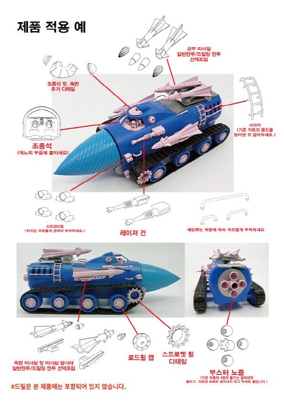 Torifactory King Moguras Detail Up Set (Plastic model) image 4