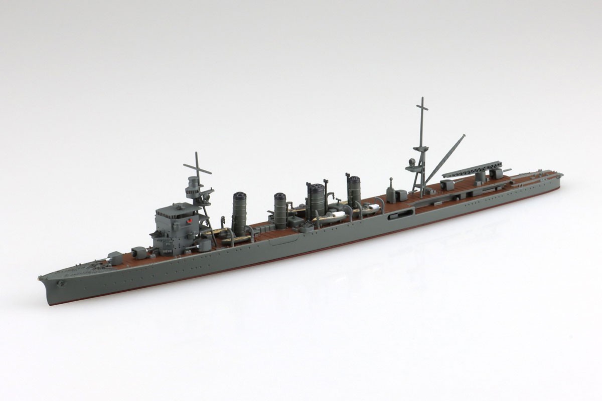 Aoshima IJN Light Cruiser Jintsu (Plastic model) imagen 2