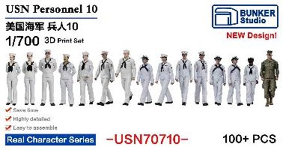 Bunker Studio USN 인원 10 (프라모델) 이미지 2