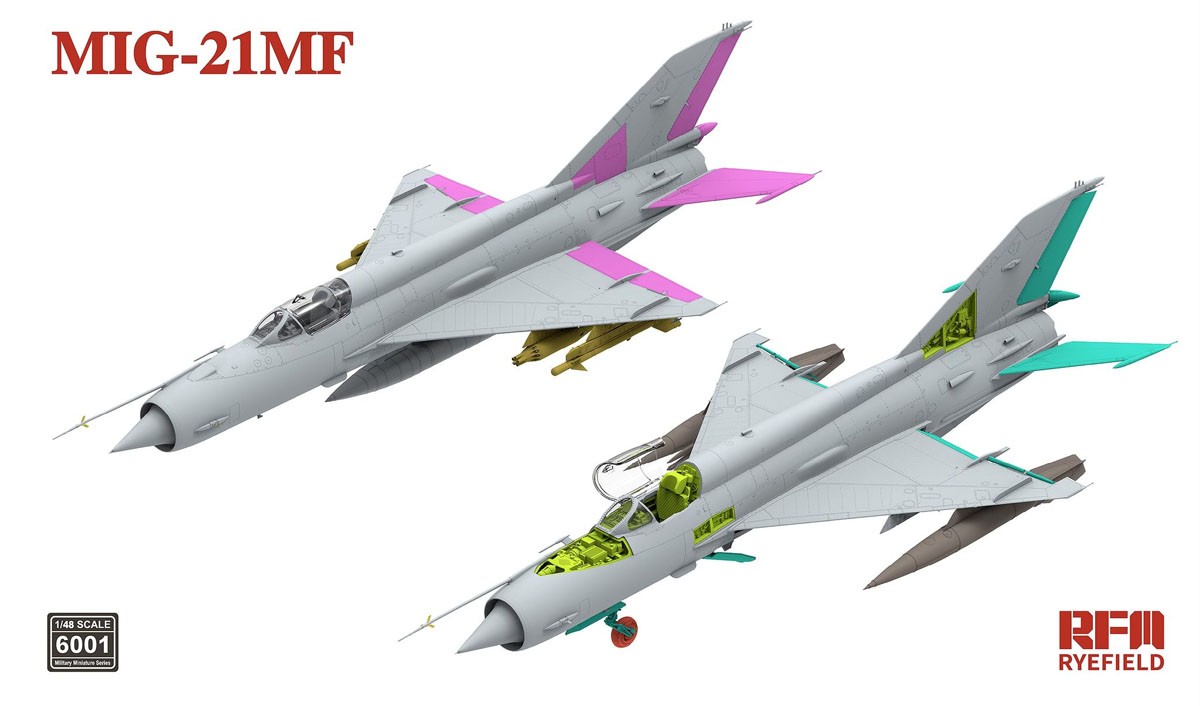 Rye Field Model MiG-21MF Fishbed J (Plastic model) image 5