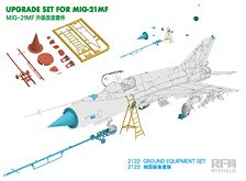 Rye Field Model MiG-21MF Ground Equipment Set (Plastic model)