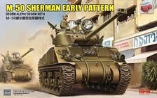Rye Field Model M-50 Sherman Early Pattern `Degem Aleph/Degem Beth` (Plastic model) image 1