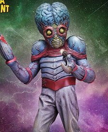 X-Plus 1/8 Scale Metaluna Mutant Plastic Model Kit (Plastic model)