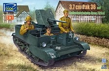 Riich Model 3.7cm Pak 36 auf Selhstfahrlafette Bren 731(e)