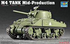 Trumpeter M4 Tank Mid-Production (Plastic model)
