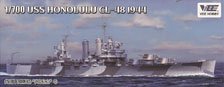 Vee Hobby Light Cruiser USS Honolulu CL-48 (Normal Version) (Plastic model)