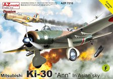 AZ Model Mitsubishi Ki-30 'Ann' In Asian sky Premium Edition (Plastic model)
