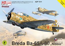AZ Model Breda Ba-65A-80 'Nibbio' In Italian service Premium Edition (Plastic model)