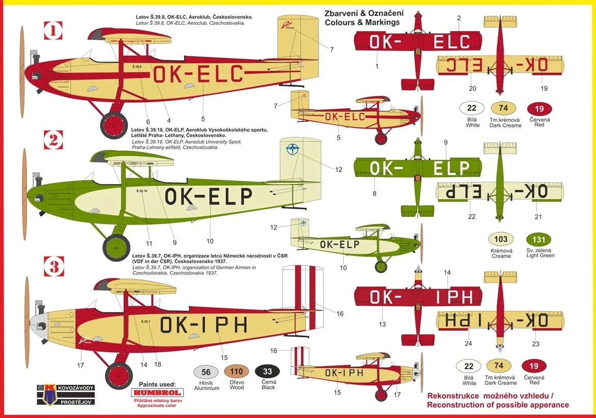 KP Models Letov S-39 (Plastic model) image 4