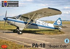 KP Models PA-18 Super Cub (Plastic Model)