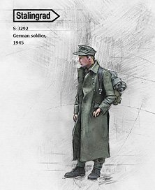 Stalingrad Miniatures German soldier, 1945 (Plastic model)
