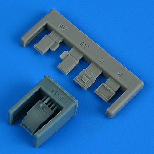 Quickboost F-14D トムキャット 伸縮式折り畳みラダー (タミヤ用) プラモデル 画像 2