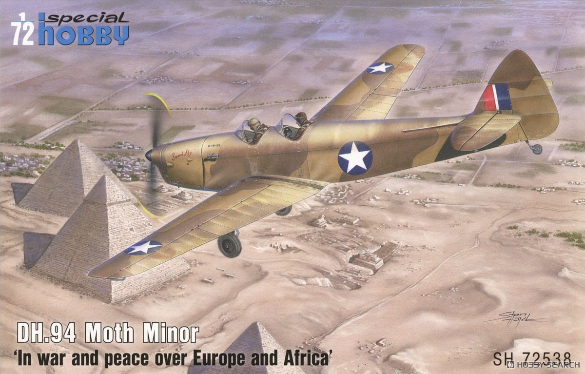 Special Hobby DH.94 Moth Minor `In war and peace over Europe and Africa` (Plastic model) Bild 2