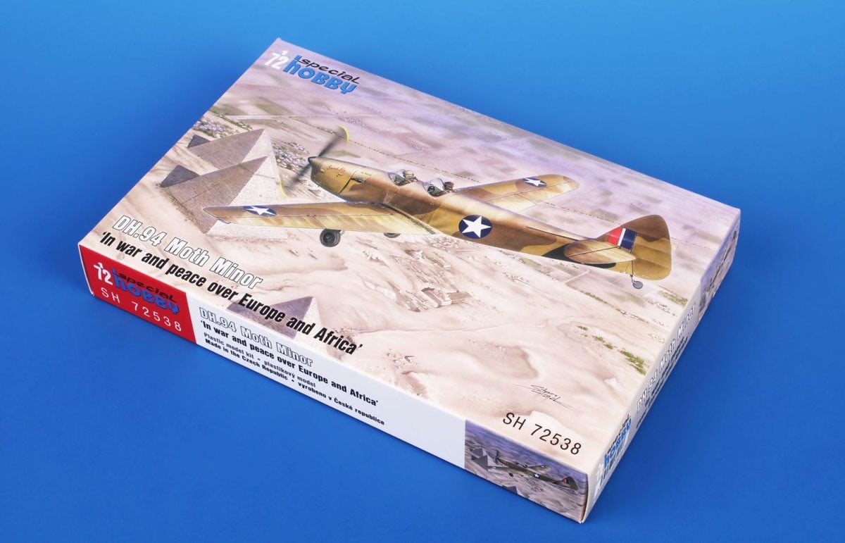 Special Hobby DH.94 Moth Minor `In war and peace over Europe and Africa` (Plastic model) Bild 3
