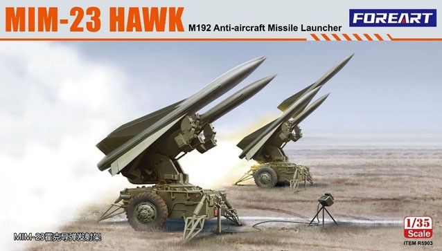 Fore Art MIM-23 HAWK M192 Anti-Aircraft Missile Launcher (Plastic model) image 2