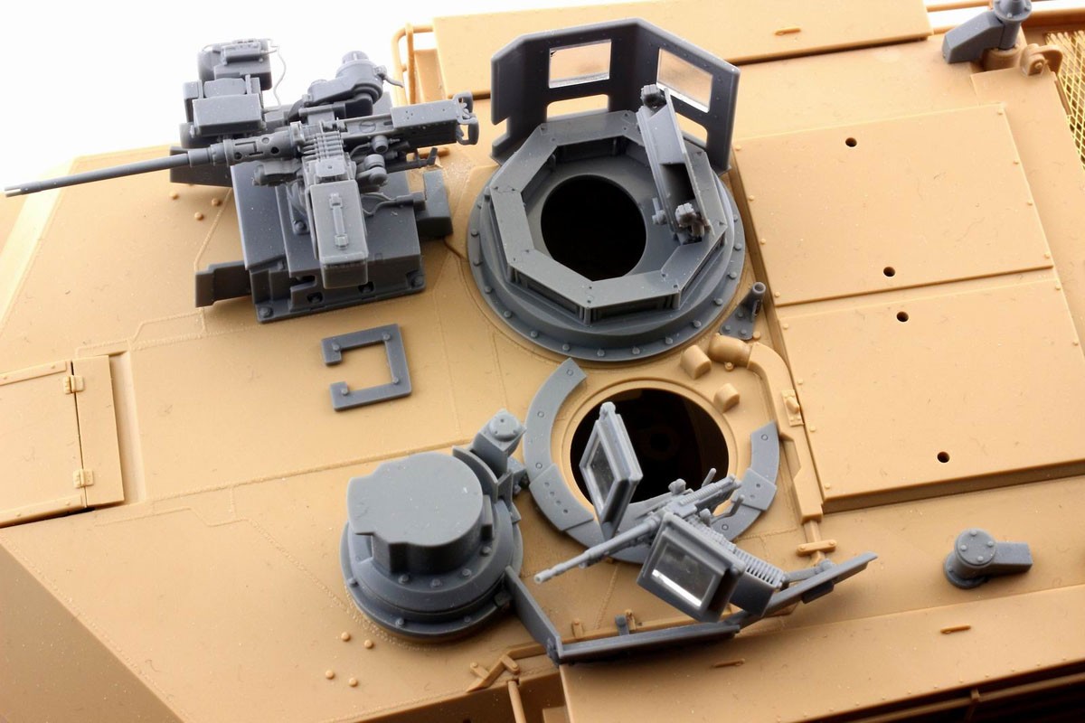 Orange Hobby M1A2T Abrams M256 120mm L/44 Metallgeschützrohr (für Tamiya) (Plastikmodell) Bild 3