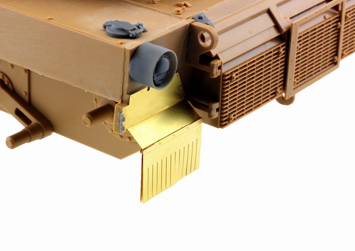 Orange Hobby M1A2T Abrams M256 120mm L/44 Metallgeschützrohr (für Tamiya) (Plastikmodell) Bild 4