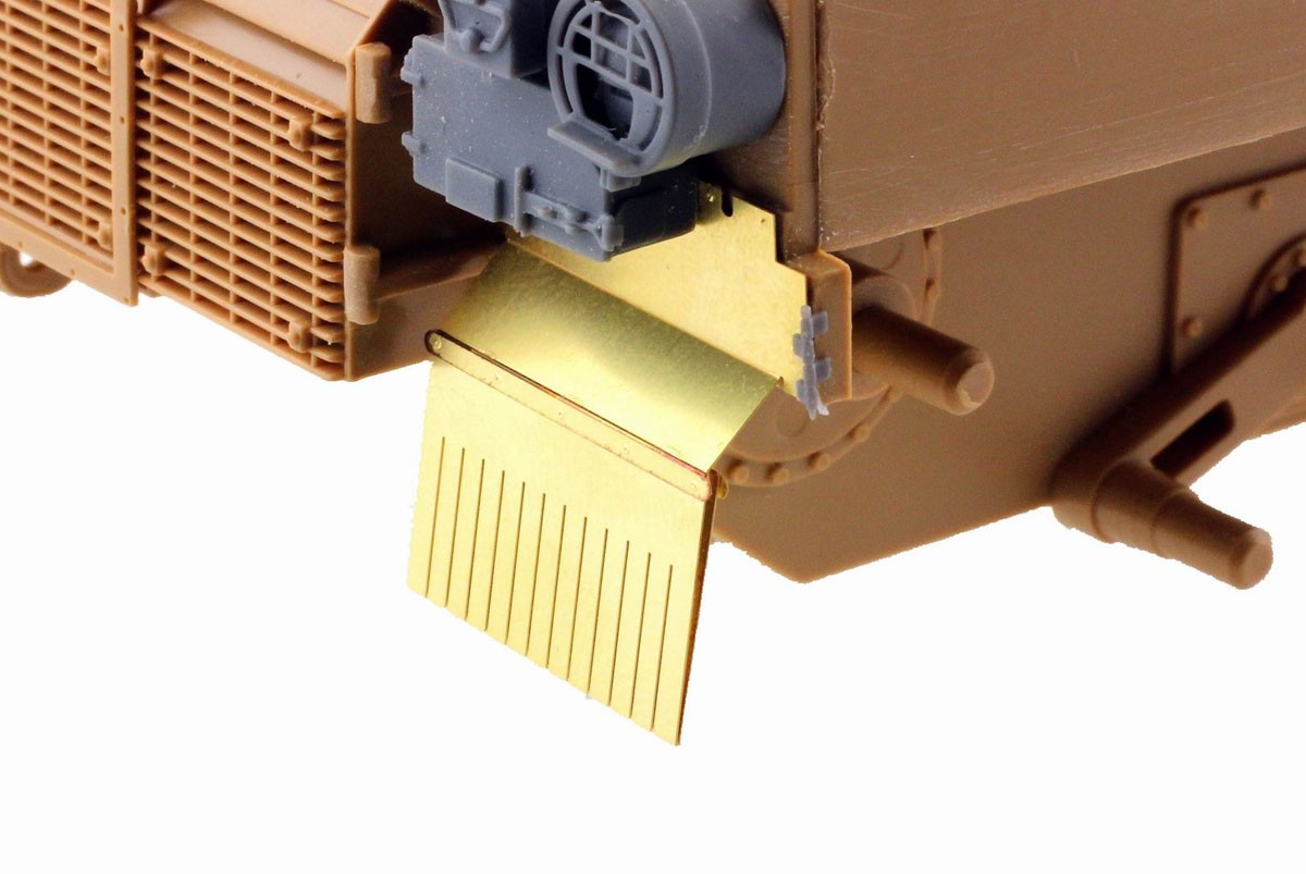 Orange Hobby M1A2T Abrams M256 120mm L/44 Metallgeschützrohr (für Tamiya) (Plastikmodell) Bild 5