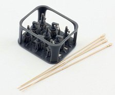 Orange Hobby Modern US Military Vehicles Antenna & Spring Mount (Set of 4) (Plastic model)