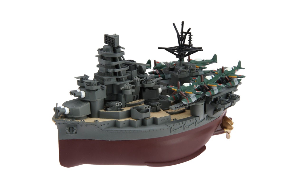 Fujimi Chibimaru Ship Aircraft Battleship Ise/Hyuga (Plastic model) hình ảnh 2
