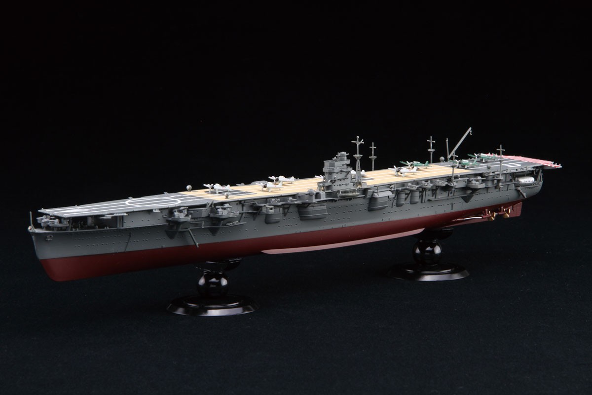 Fujimi IJN Aircraft Carrier Hiryu Full Hull Model Special Version (w/Photo-Etched Parts/Wooden Deck Sticker (Plastic model) Bild 2