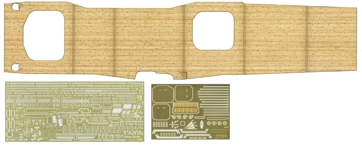 Fujimi IJN Aircraft Carrier Hiryu Full Hull Model Special Version (w/Photo-Etched Parts/Wooden Deck Sticker (Plastic model) Bild 3