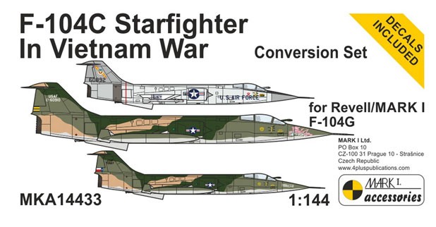 Mark I Models F-104C Conversion Set `Vietnam War` (for Revell) (Plastic model) Bild 2