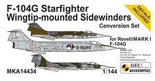 Mark I Models F-104G Wingtip Sidewinder Launcher Set (for Revell) (Plastic model) รูปภาพ 1