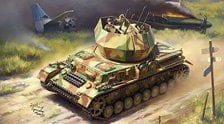 Fly Hawk `Whirlwind` self-propelled anti-aircraft gun (Plastic model) 圖片 1